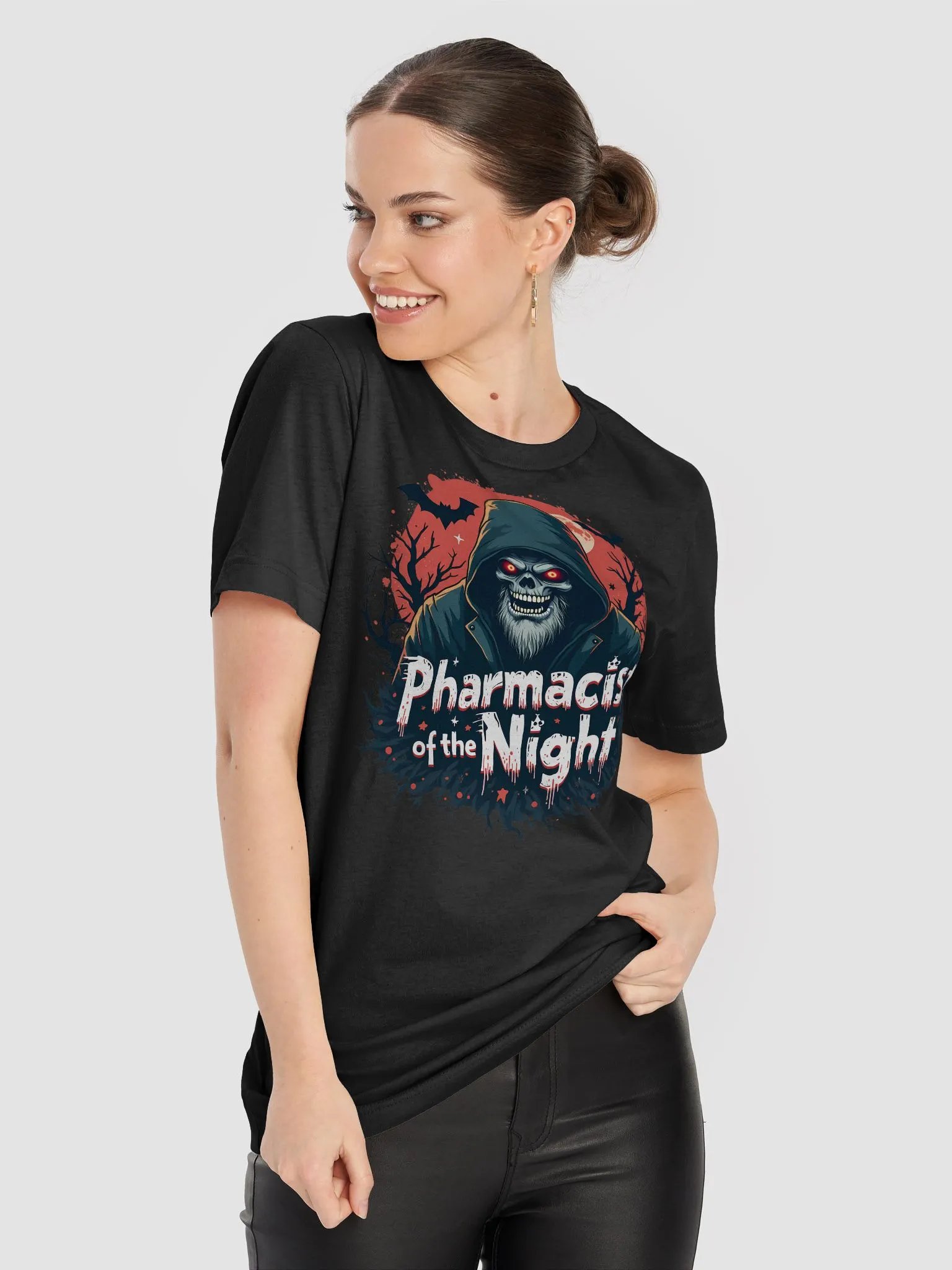 Pharmacist of the Night Menacing T-Shirt product image (22)
