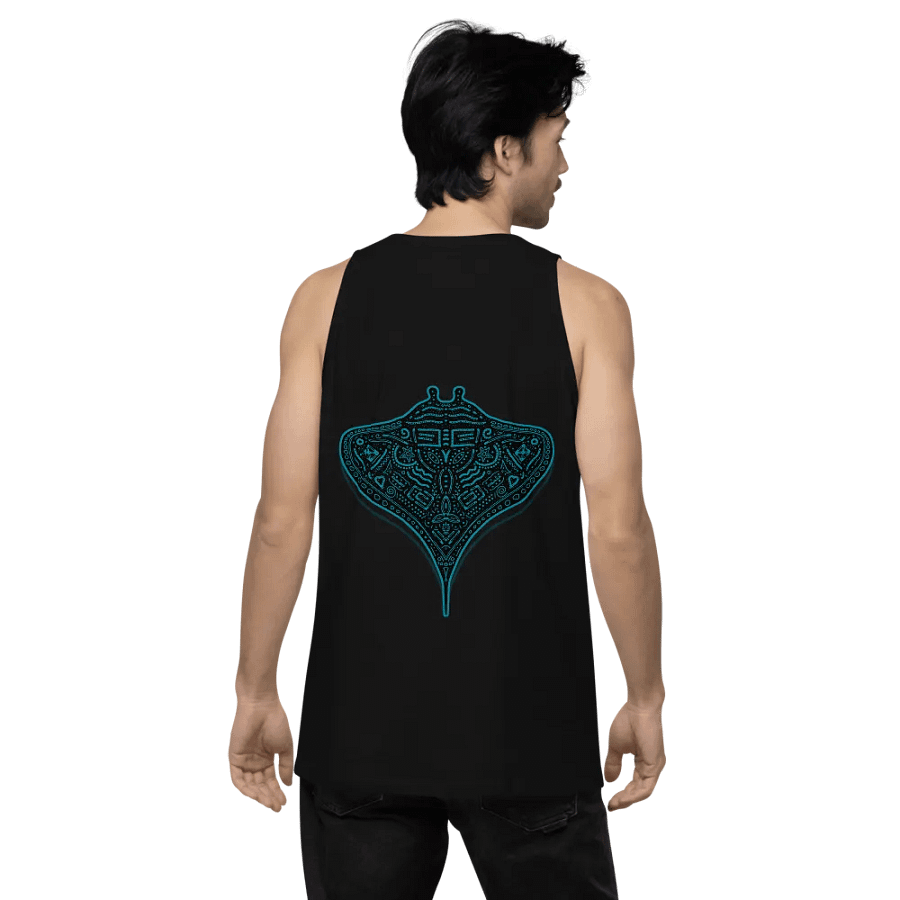 Manta design tank top product image (7)