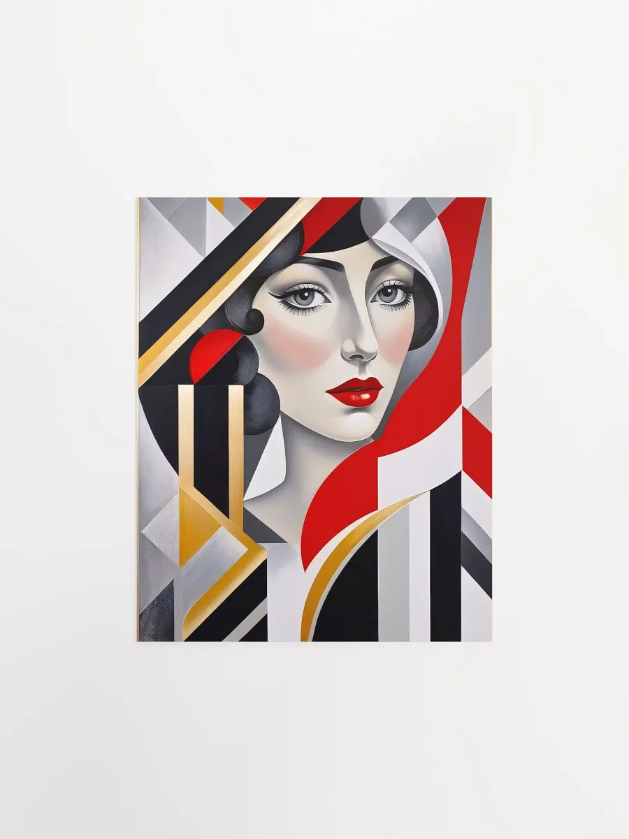Scarlet Lady - Poster - Small and Standard Sizes - 8x10-11x14-12x16-16x20 Inches product image (1)