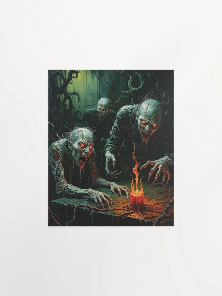 Ghastly Gathering Matte Poster product image (14)