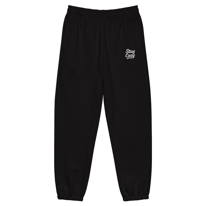 STAY COZY JOGGERS (BLACK) product image (1)