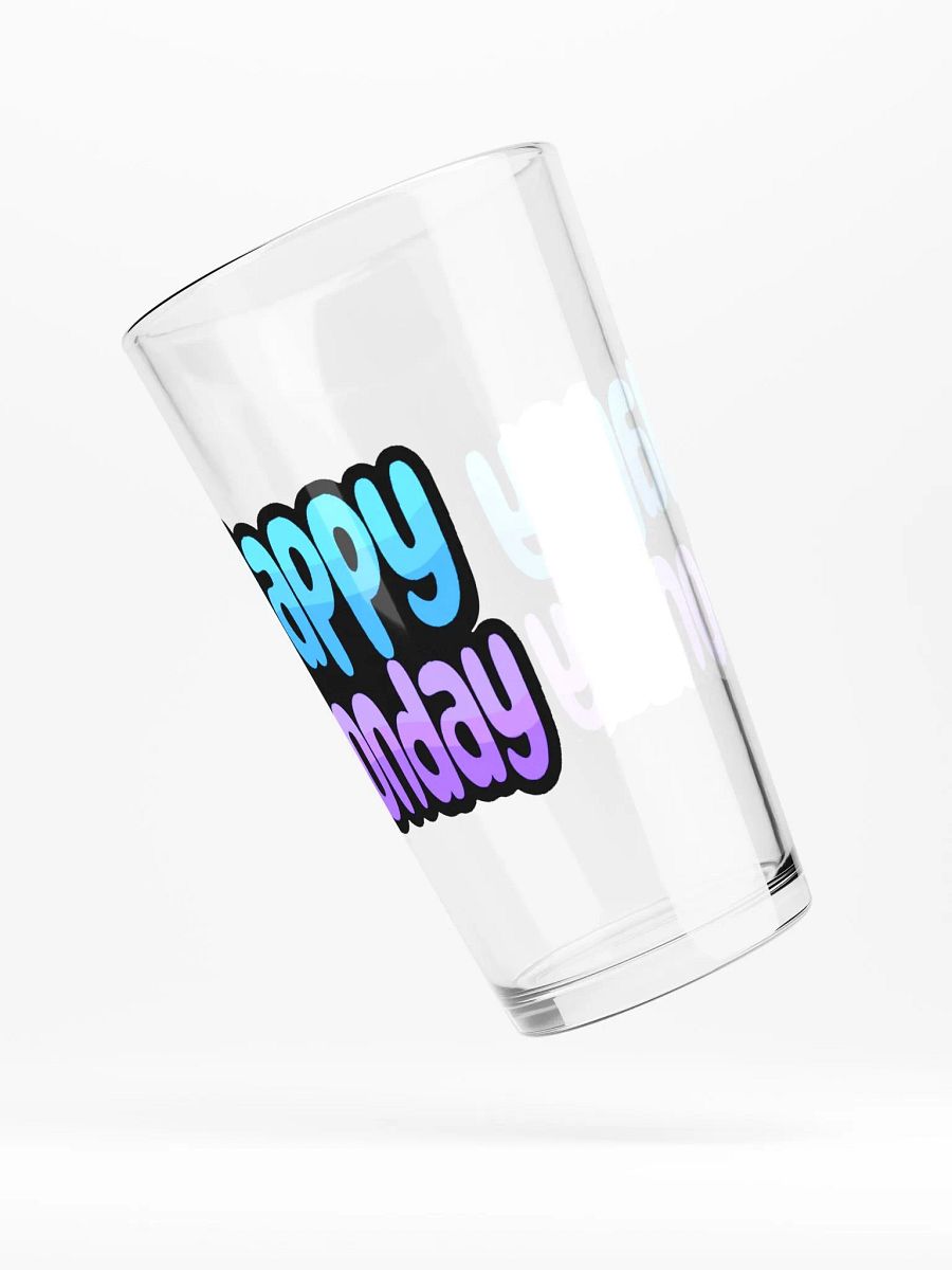 Happy Monday PINT GLASS product image (4)