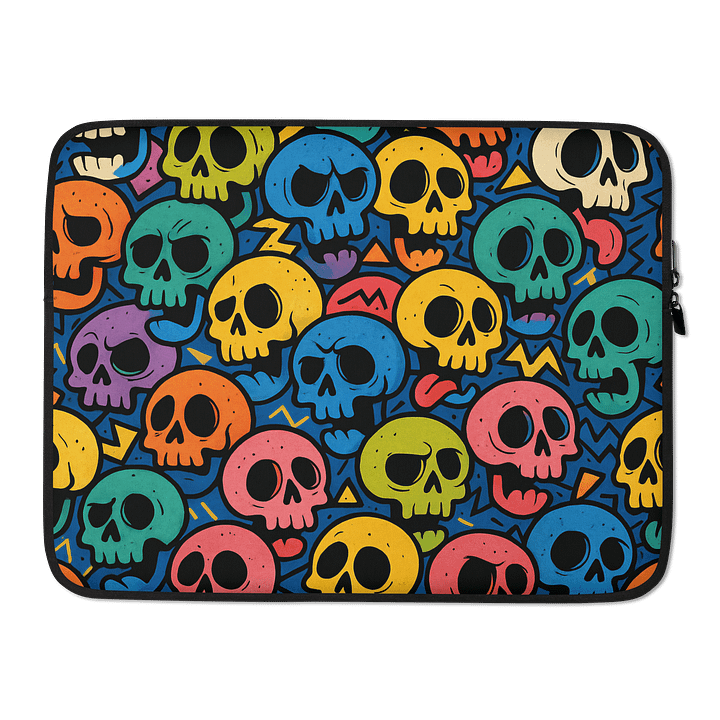 Pop Skull Explosion - Laptop Sleeve product image (2)