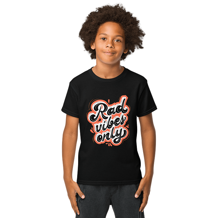Rad Vibes Only Youth Tee product image (1)
