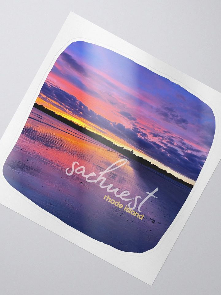The Ocean State Series: Sachuest Sunset Sticker product image (2)