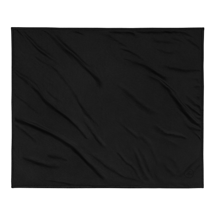 Wave Rider Port Authority Embroidered Premium Sherpa Blanket (Blackout) product image (2)
