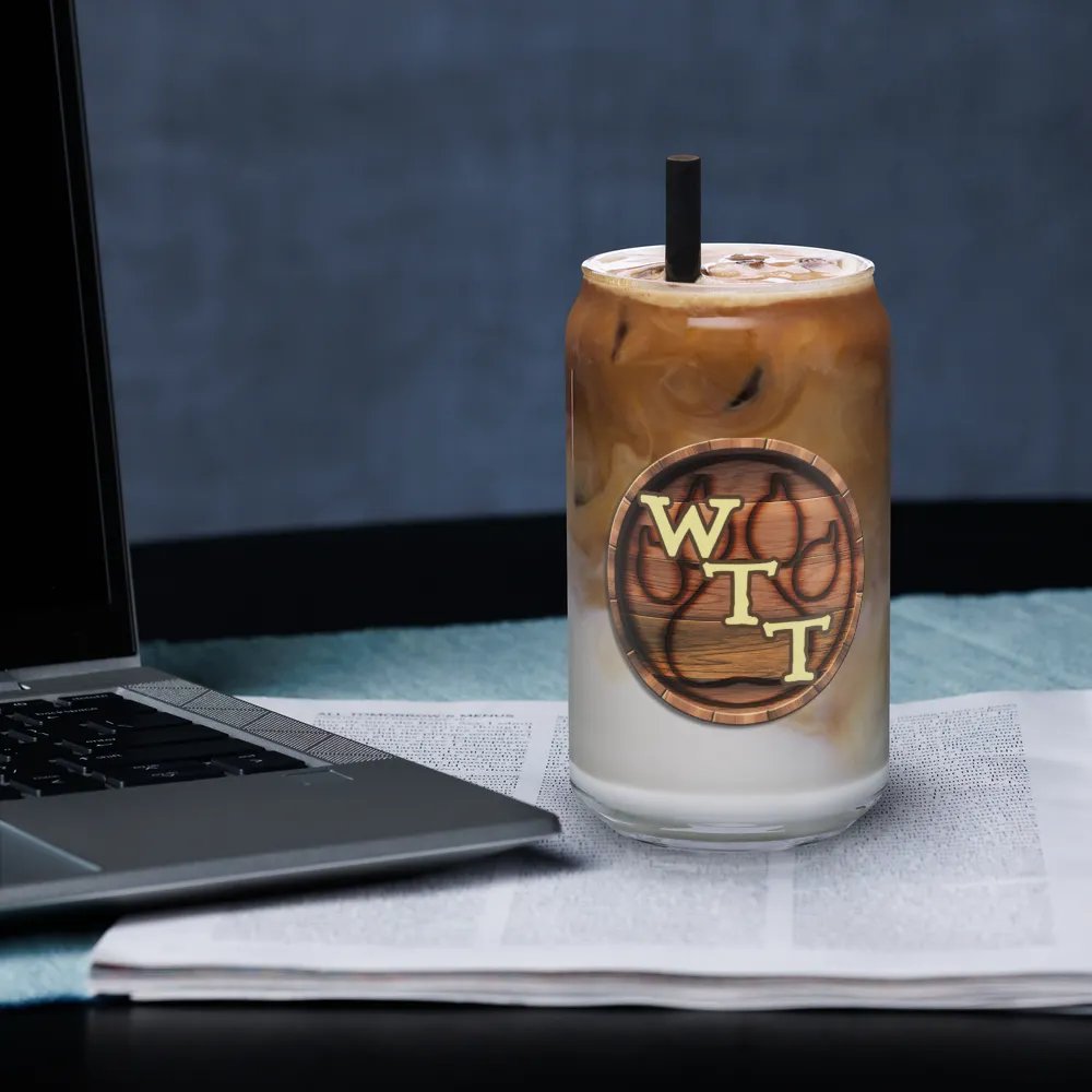 WackyTabaxiTavern Logo Can Shaped Glass product image (3)
