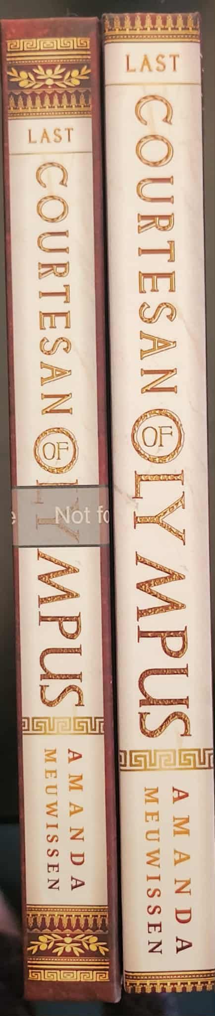 PROOF Copy - Last Courtesan of Olympus (Hardcover V3) product image (2)
