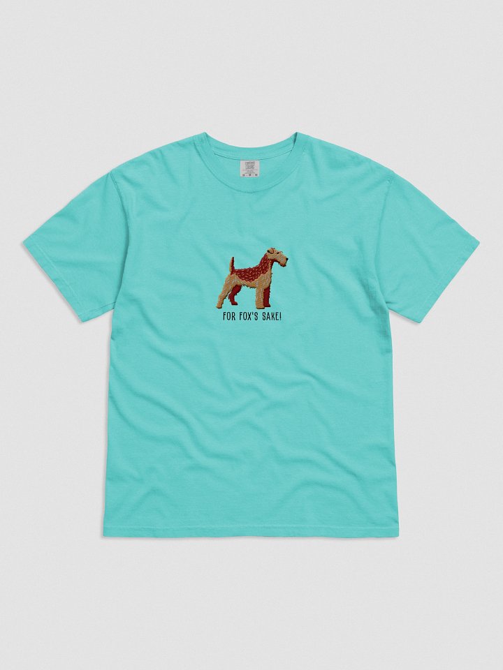For Fox's Sake! T-Shirt(Embroidered) of a Fox Terrier(Red & Tan) product image (31)
