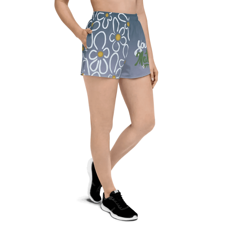 You Matter Flower Shorts product image (6)