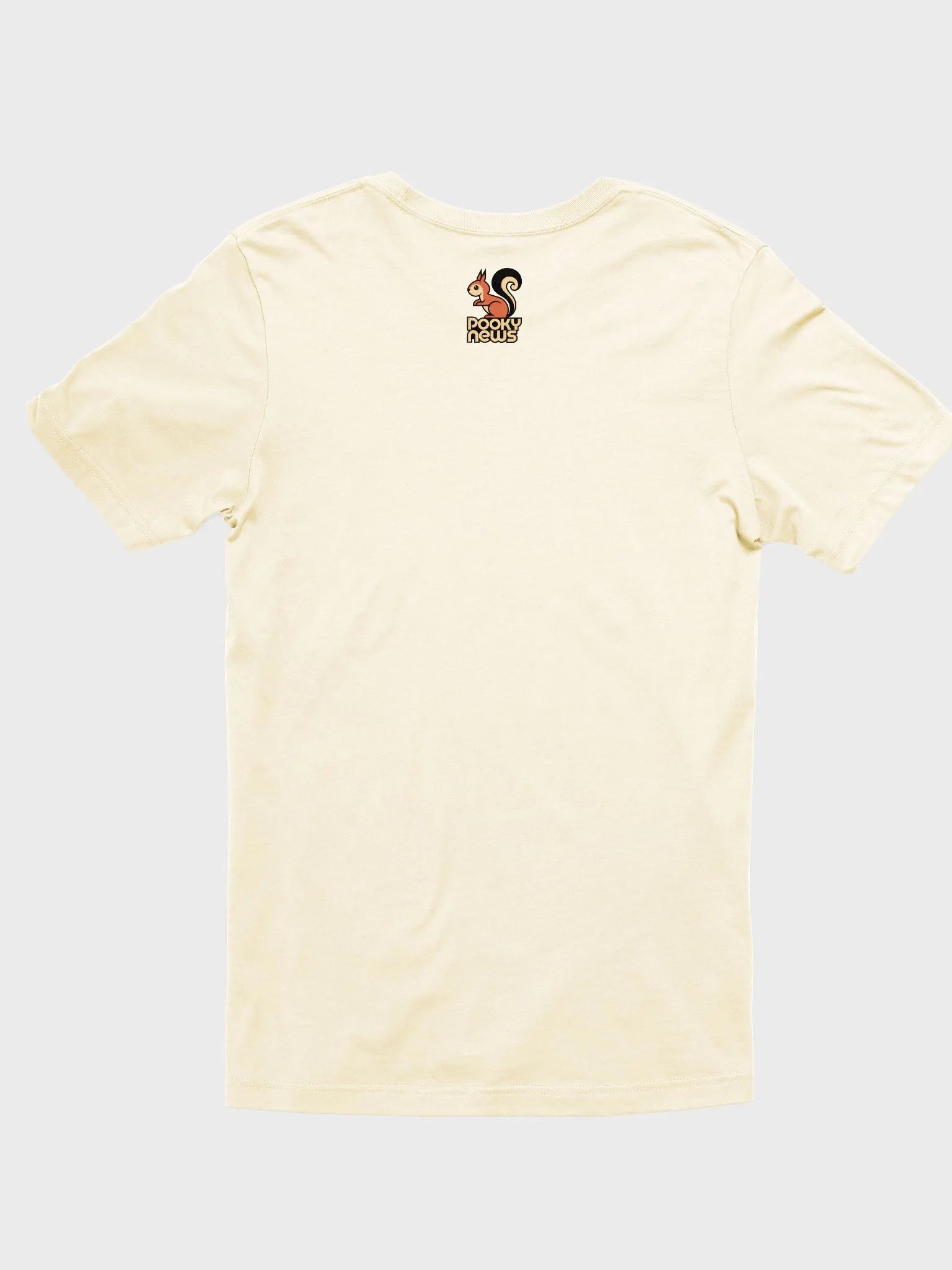 Super Soft and Flattering Tee: Pooky News: Neutrals, 50s product image (2)