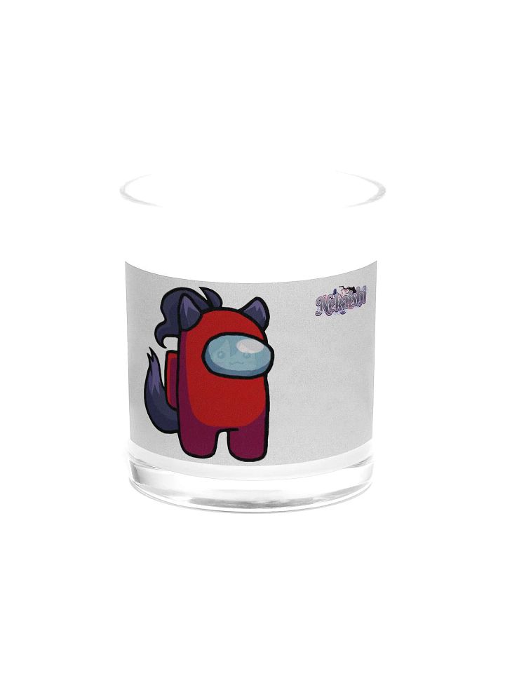 Soy Wax Candle In A Clear Glass Jar | Sus product image (1)