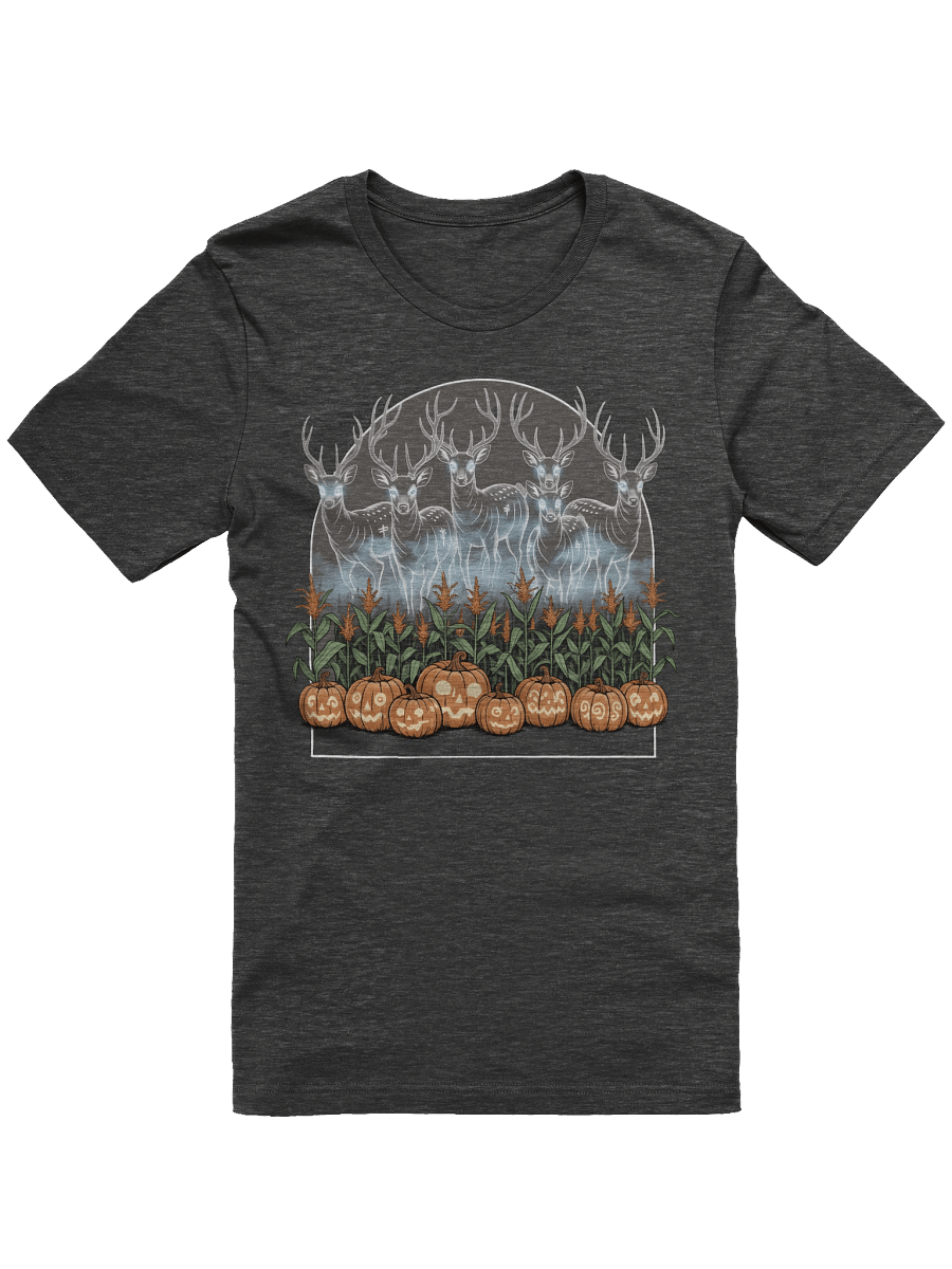 Glowing Ghostly Deer Halloween T-Shirt product image (1)