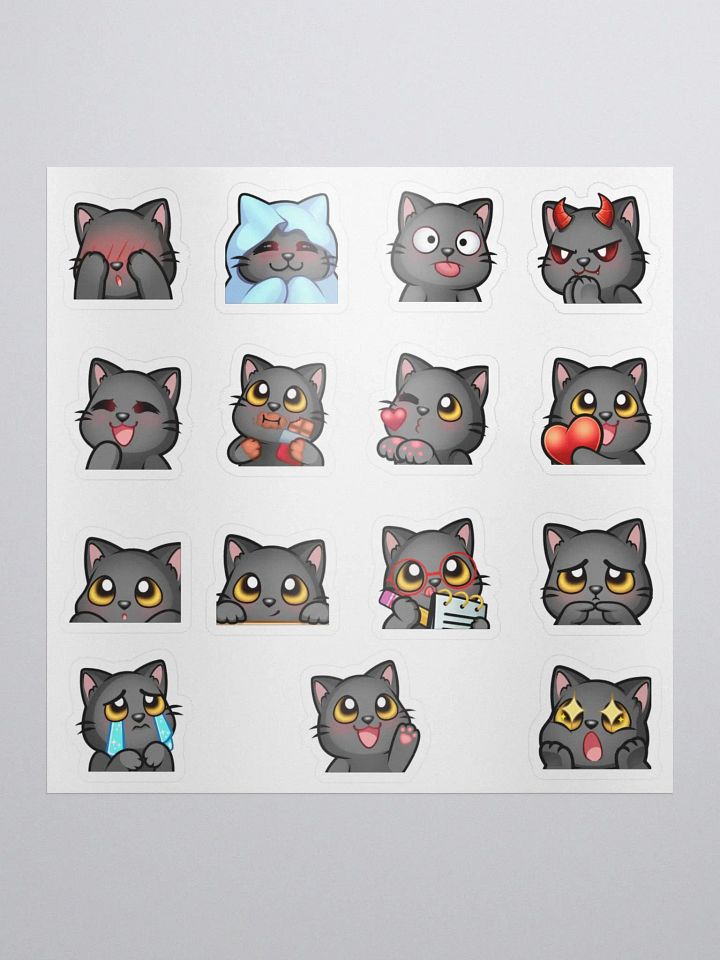 Emote Stickers!!!! product image (1)