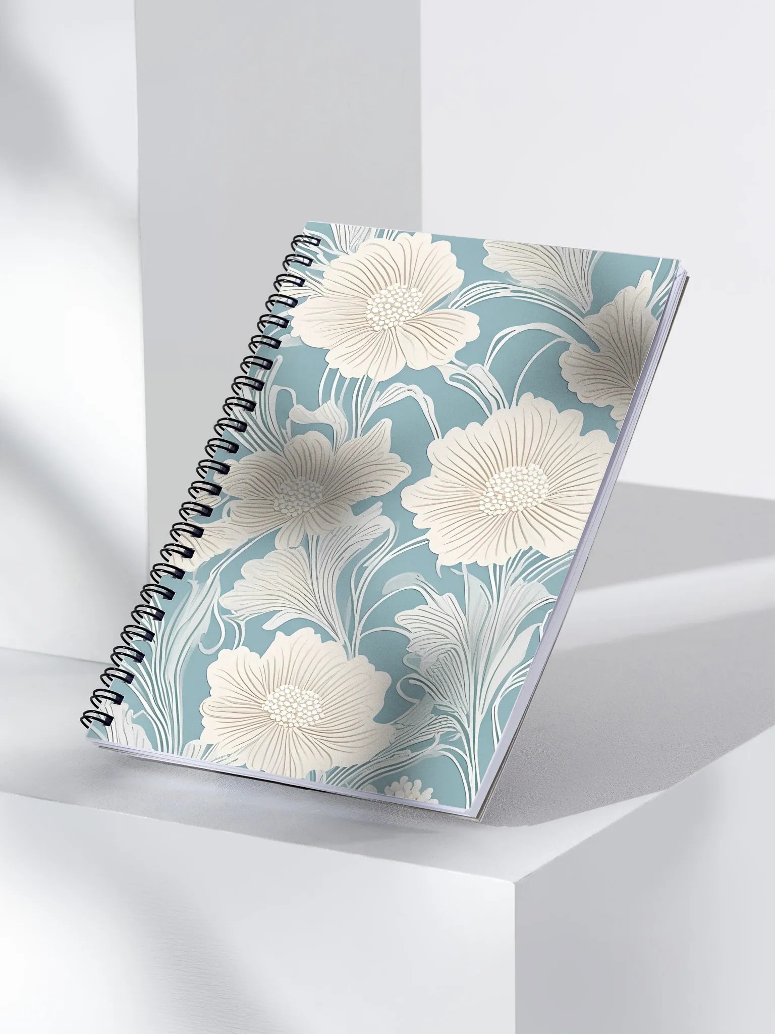 Elegant Floral Dreams Spiral Notebook product image (3)