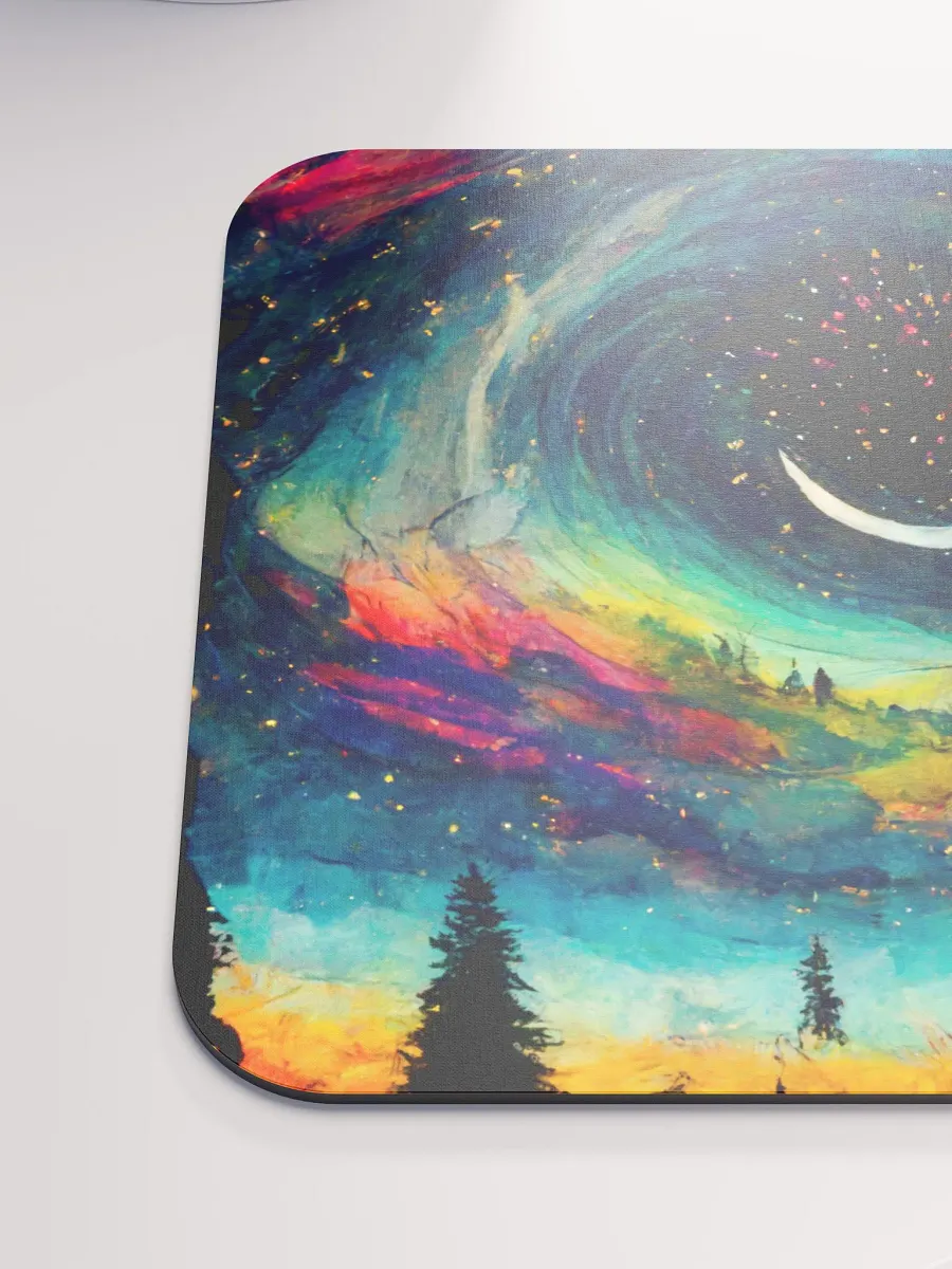 Whimsical Crescent Moon Mouse Pad product image (6)