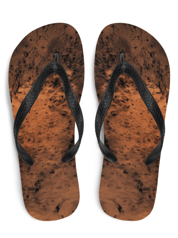 Gilded Mystery Flip Flops product image (1)