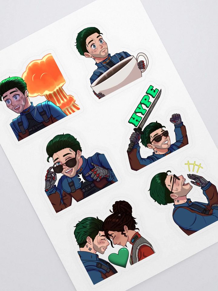 Corey Emotes Sticker Pack product image (1)