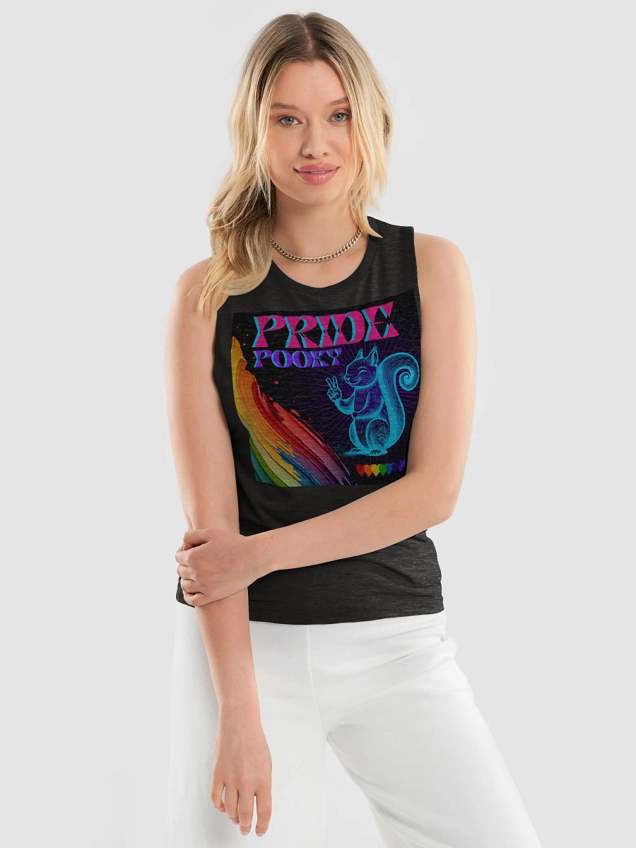 Pride Peace Squirrel Flowy Tank product image (3)