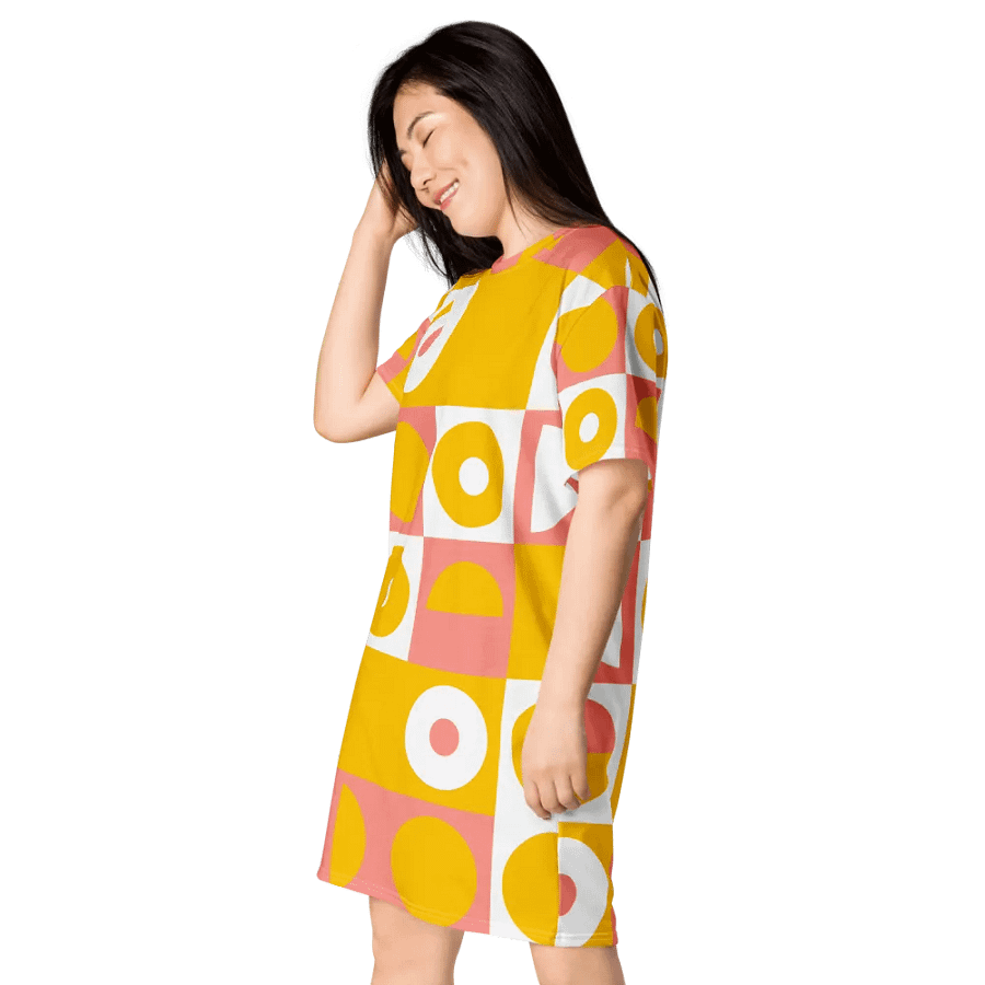 Circular Cascade T Shirt Dress product image (6)