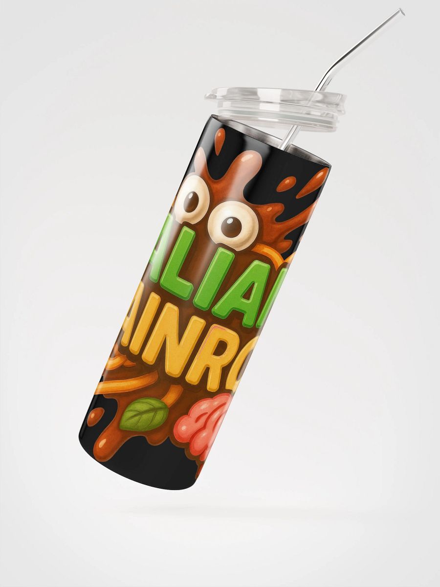 Italian Brainrot Logo Stainless Steel Tumbler product image (2)