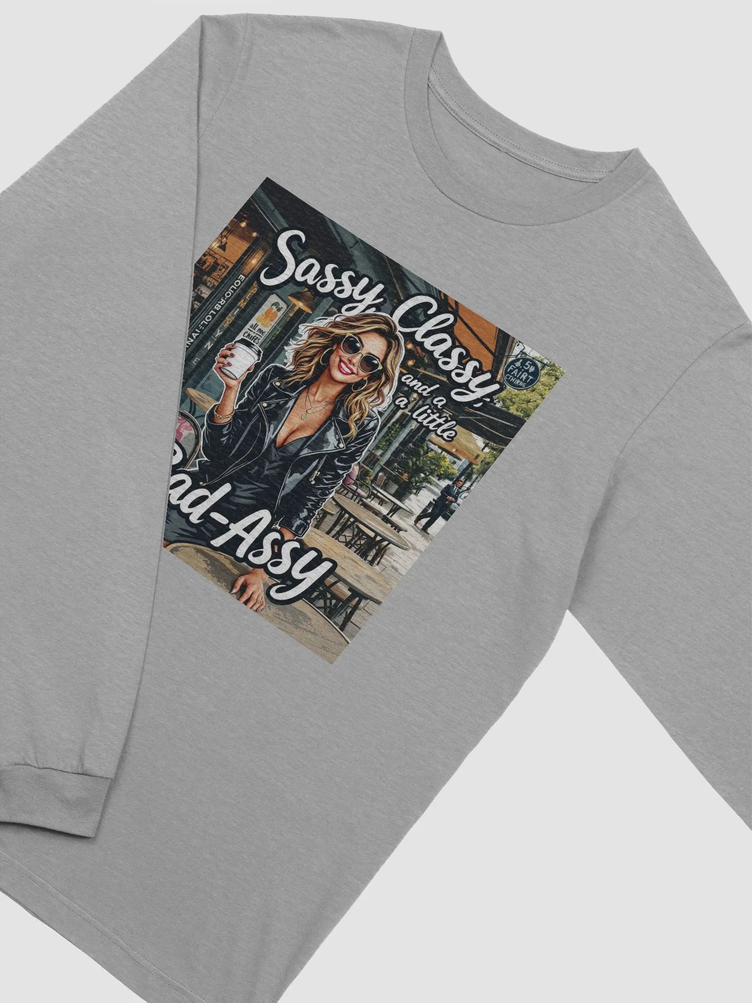 Sassy Street Café Long Sleeve Tee product image (47)