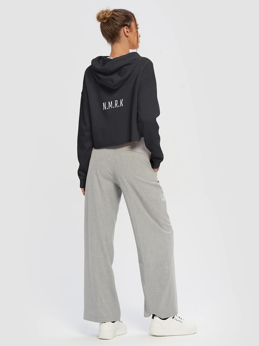 Bella+Canvas Fleece Crop Hoodie with NMRK Print | Cozy & Inspirational Fashion product image (6)