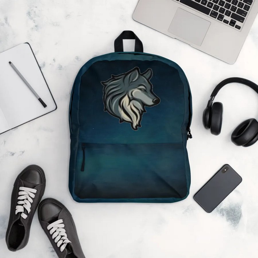 Thirst Mystical Wolf All-Over Backpack product image (11)