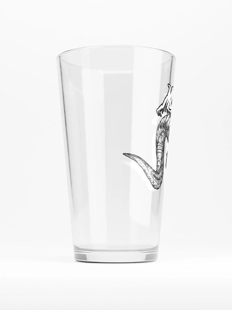 METAL Pint Glass product image (2)