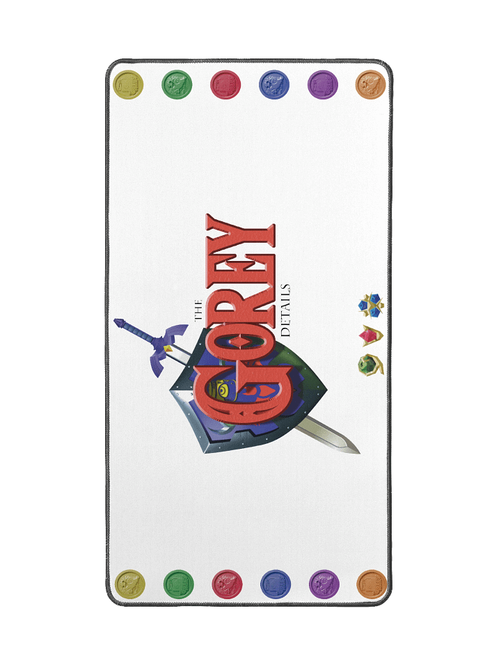Hero of Time - Desk Mat 15.5" x 31.5" product image (2)