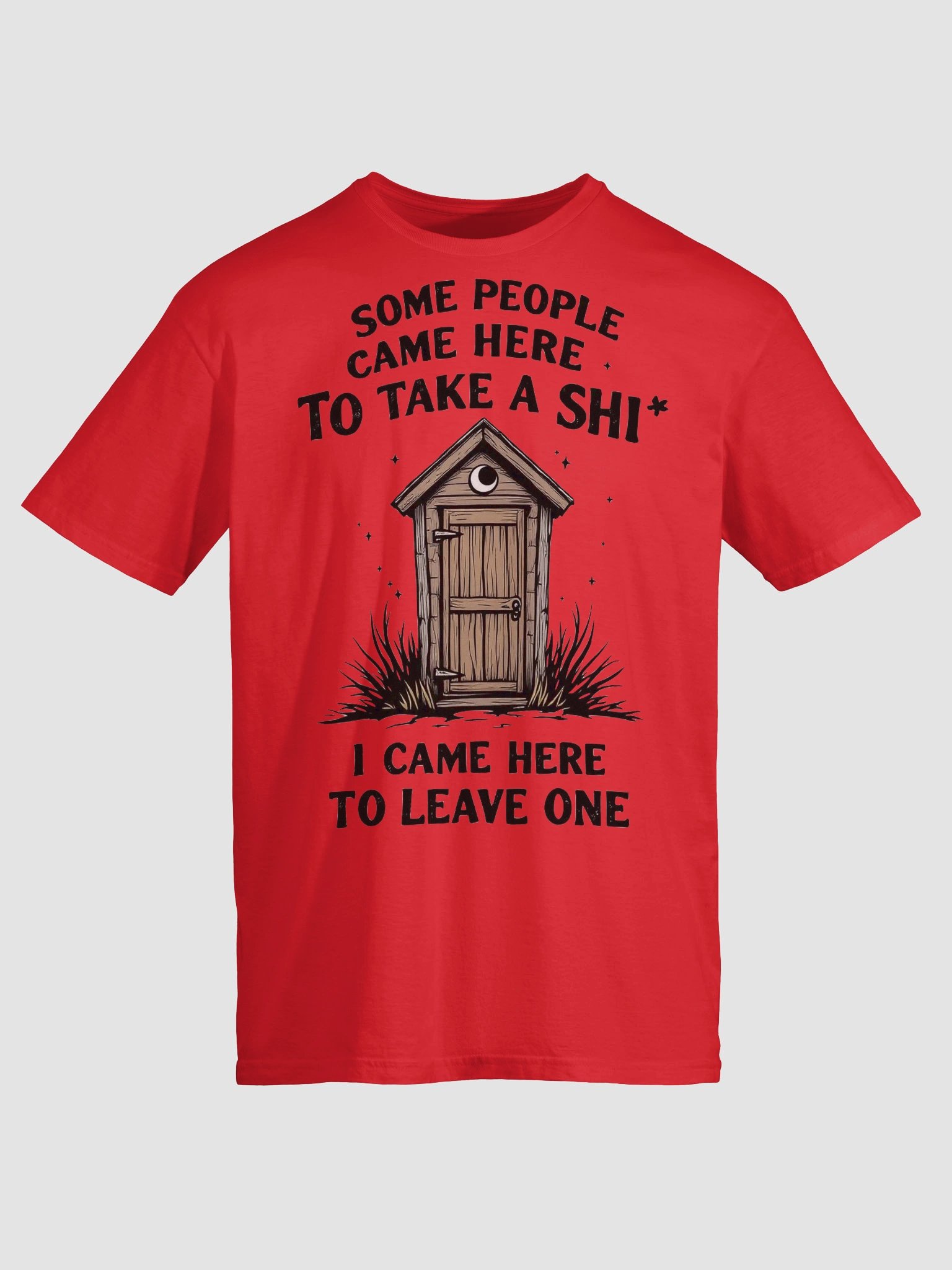 Moonlit Outhouse Humor Tee product image (36)