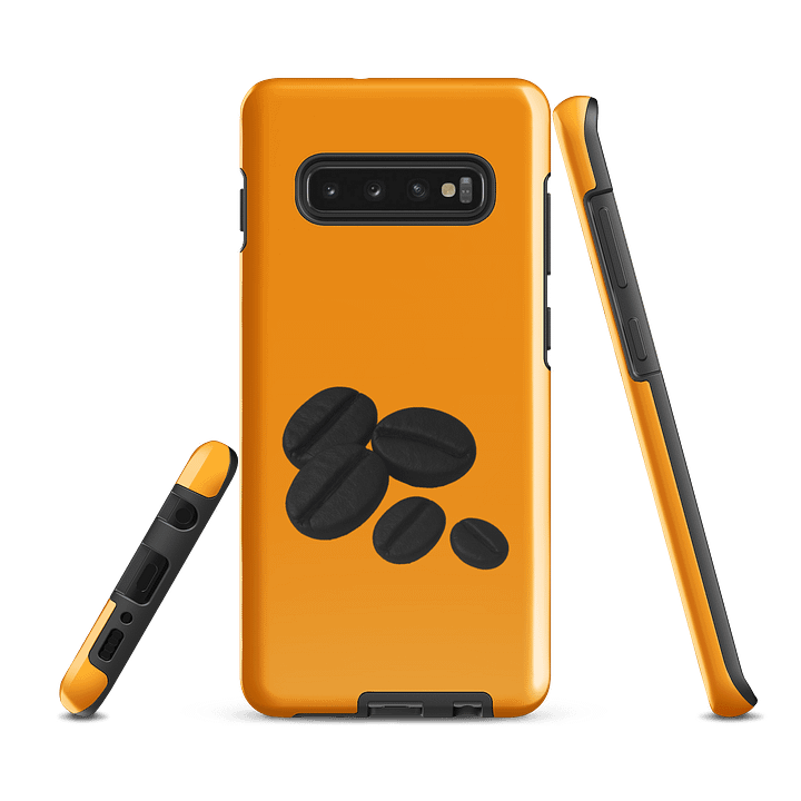 Golden Yellow Coffee Beans Samsung® Tough Case product image (2)