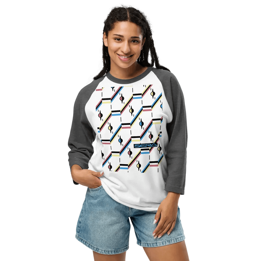 Sera pattern - ¾ sleeve Tshirt product image (8)