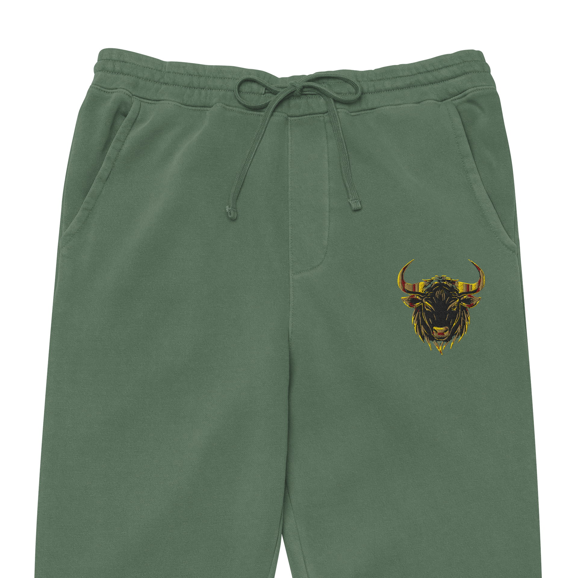 Golden Bull Stylized Illustration Joggers product image (2)