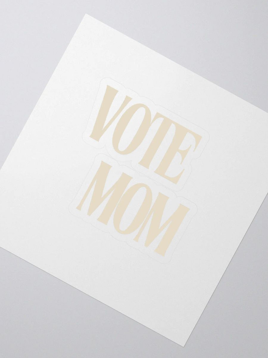 Vote Mom: Backseat Sticker product image (2)