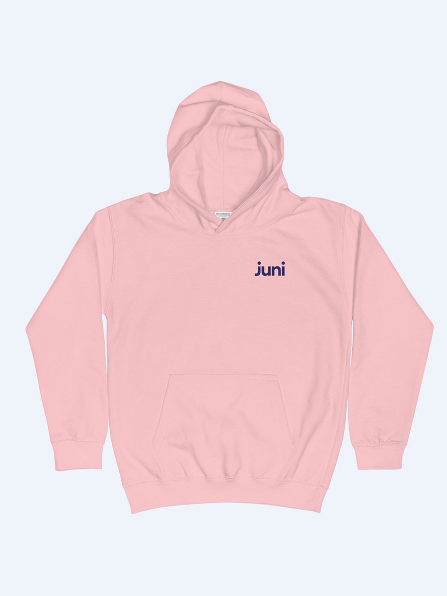 Juni Kids Hoodie, Pink product image (1)