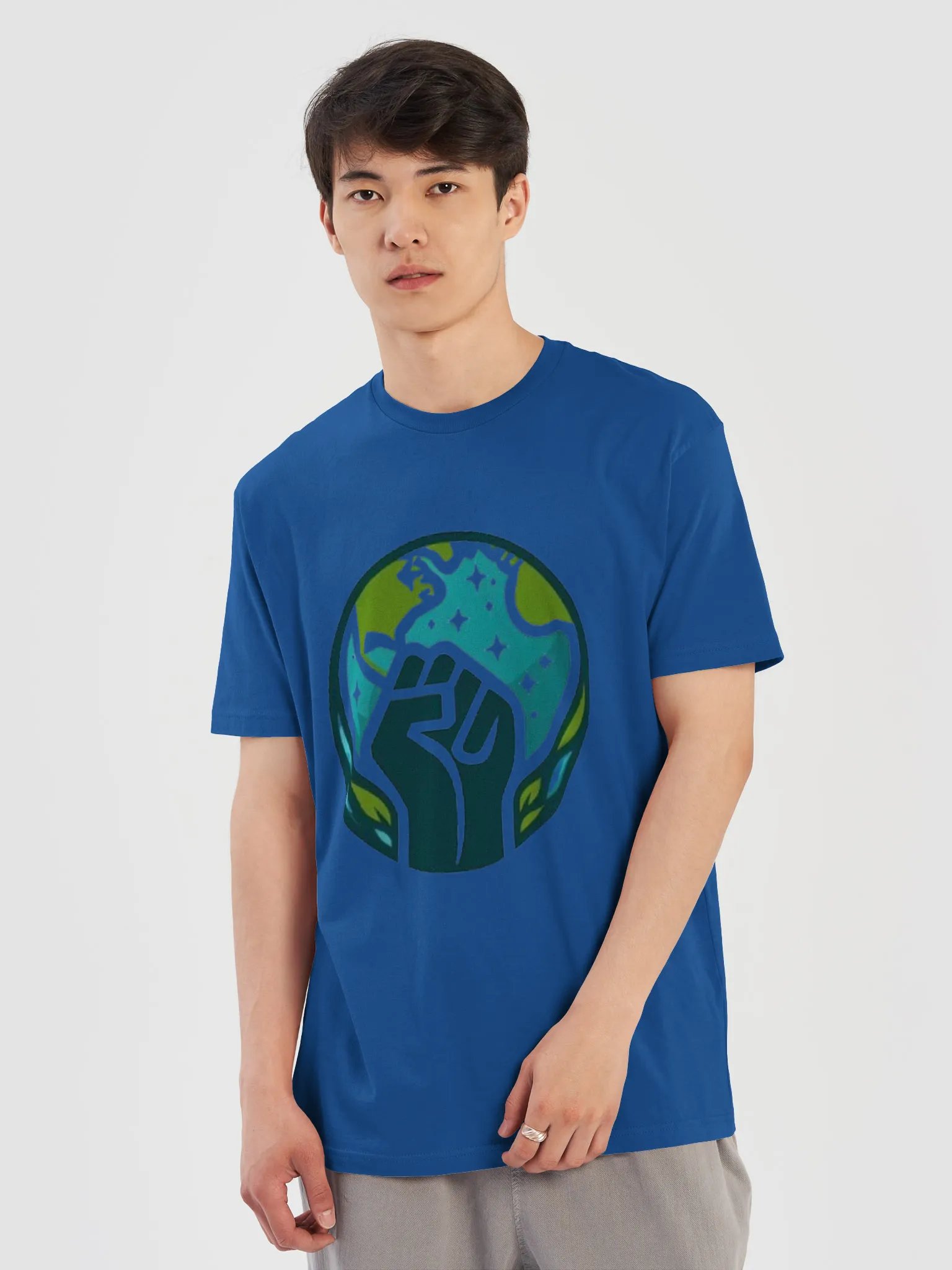 Solidarity Earth Fist T-Shirt product image (24)