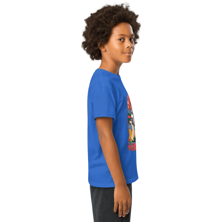 Professor Pooky's Scroll Adventure Youth Sports Tee product image (3)