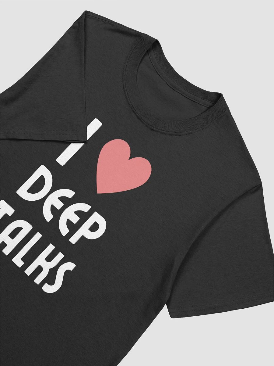 "I Love Deep Talks" - Introvert Party Shirts for Men and Women product image (3)