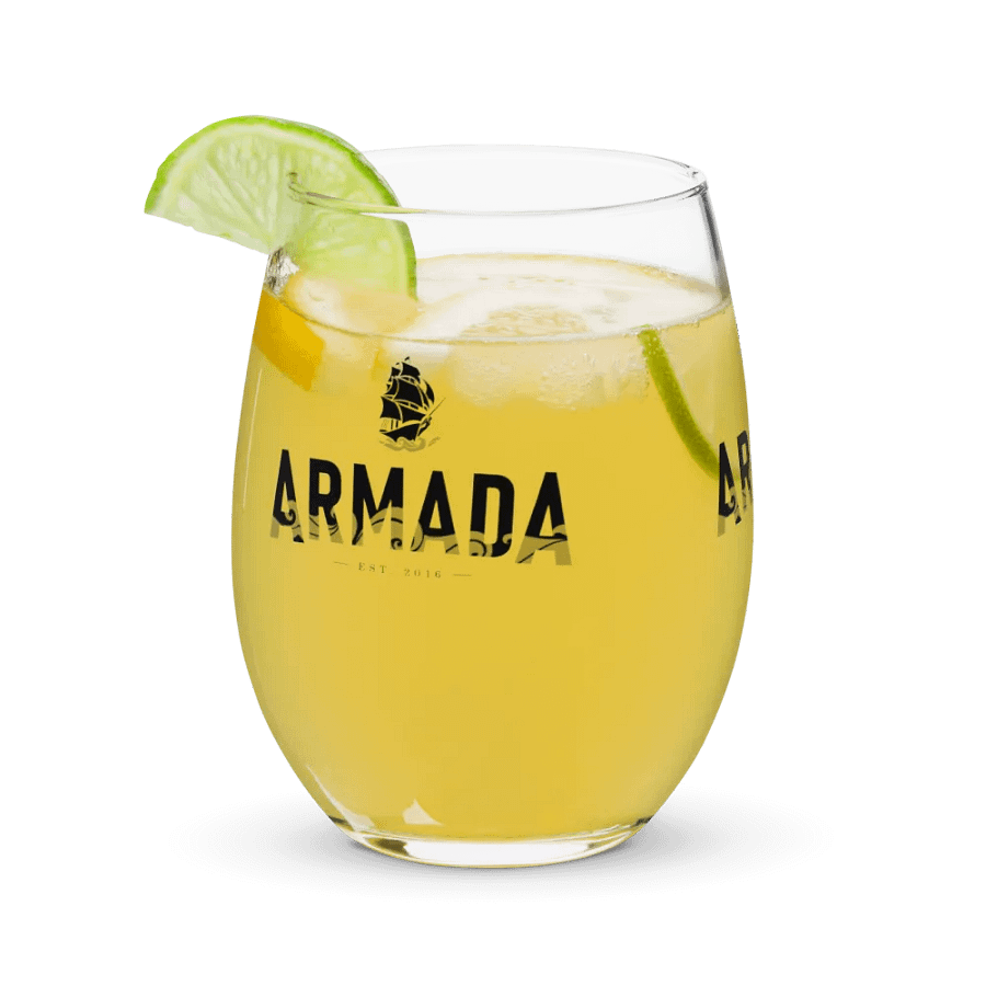Armada Dodgeball Club Wine Glass product image (1)