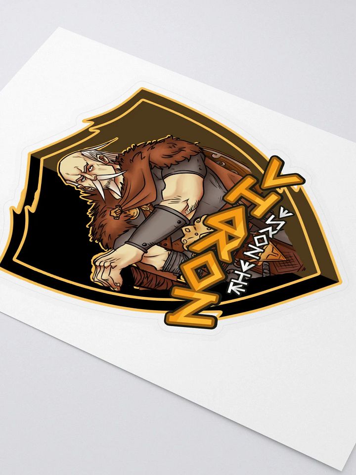 Norse Warrior Kiss Cut Sticker Sheet product image (2)