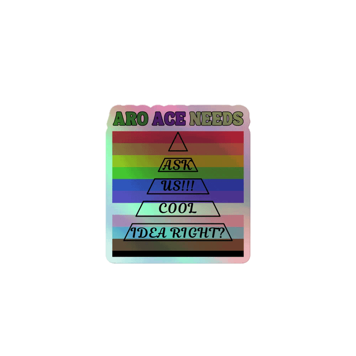 AroAce Needs - Sticker product image (1)