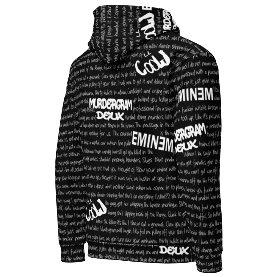 Murdergram Deux - LL Cool J ft. Eminem - BLACK - Unisex Hoodie product image (4)