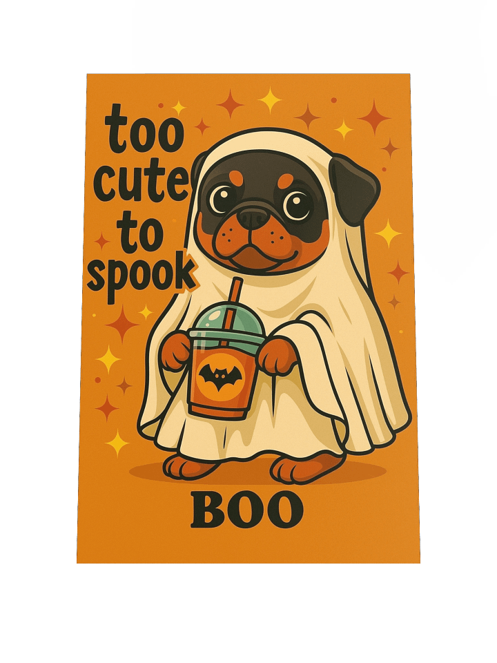 Rottweiler - too cute to spook Poster product image (3)