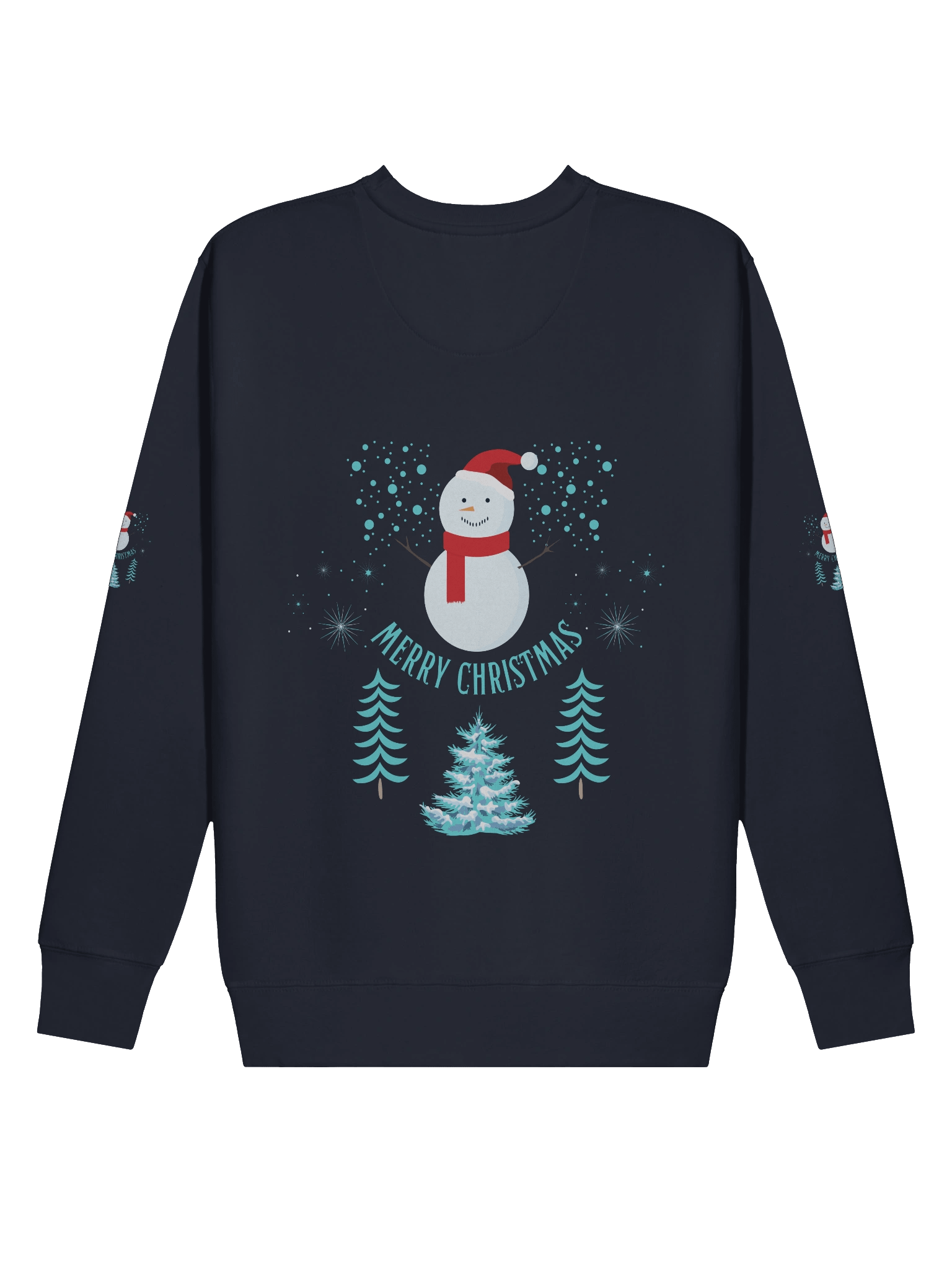 Merry Christmas Snowman Holiday Sweatshirt product image (50)
