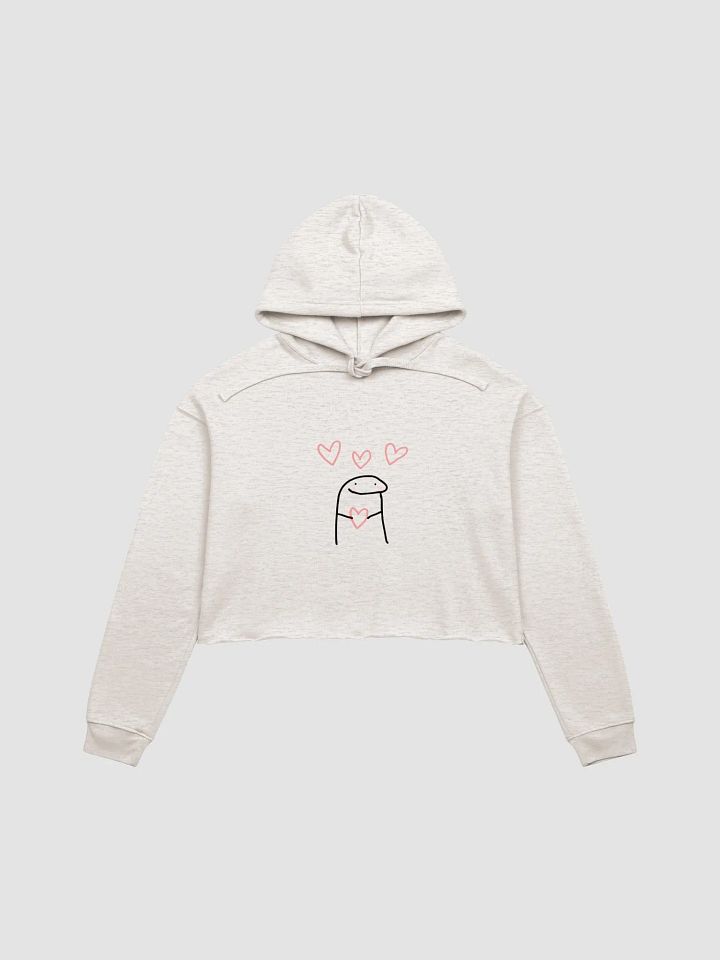 Heartfelt Meme Cartoon Character Crop Hoodie product image (1)