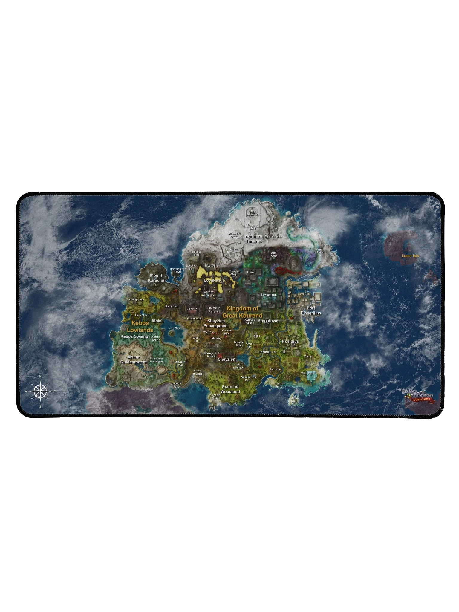 OSRS Kingdom of Kourend Desk Mat product image (1)