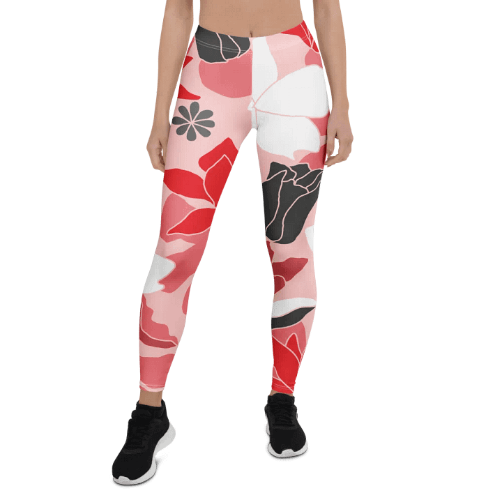Blooming Blossoms Custom Leggings product image (1)