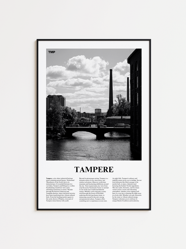Tampere 02 Newspaper Poster product image (1)