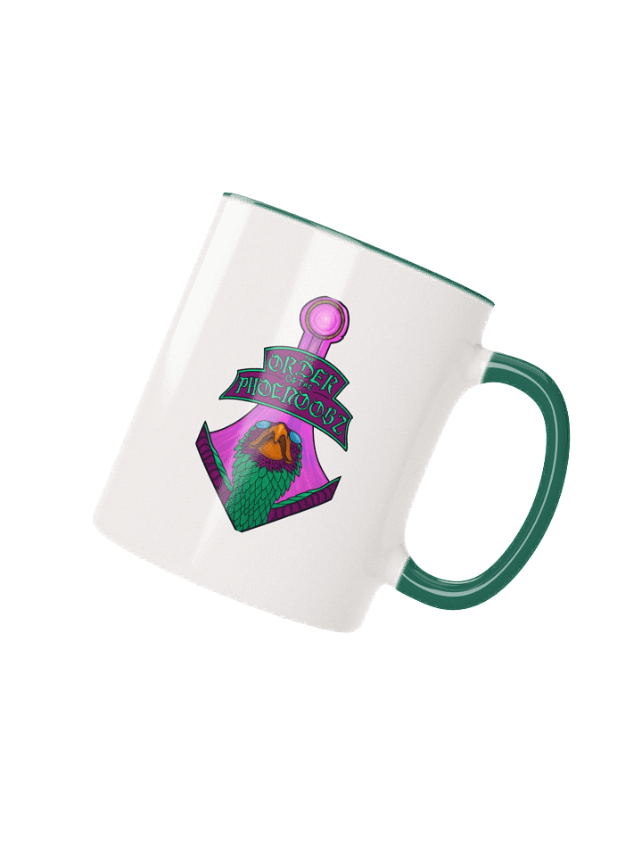 The Order of the Phoenoobz Team Ceramic Mug with Color Inside product image (2)